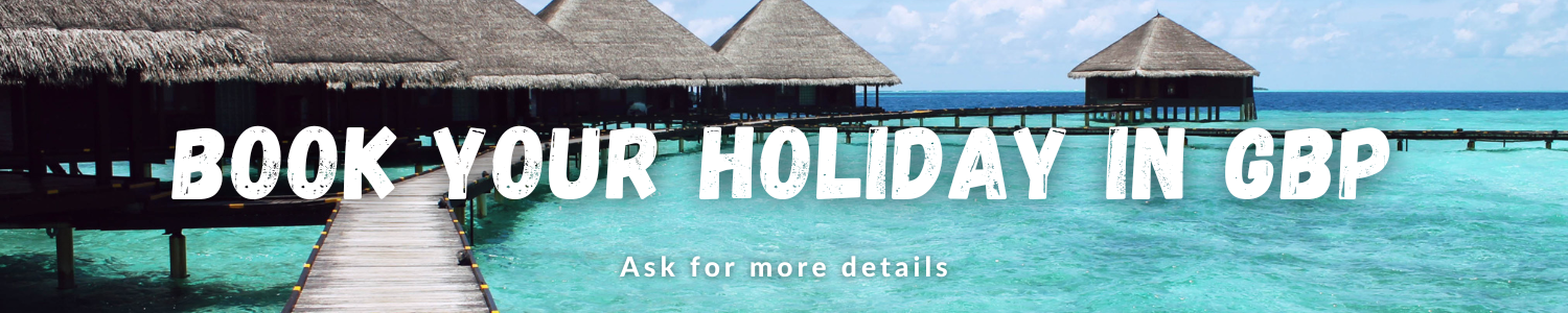 Book your holiday in GBP